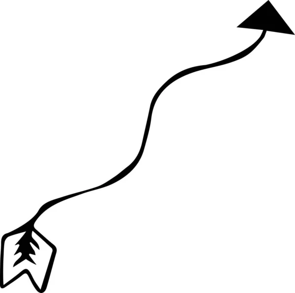 Handgezeichnetes Vektor-Doodle auf weißem Hintergrund. Illustration von Designelementen als Vektorgrafik. Verwendbar für Bücher, Geschenkpapier, Stoff, Textilien, Web — Stockvektor