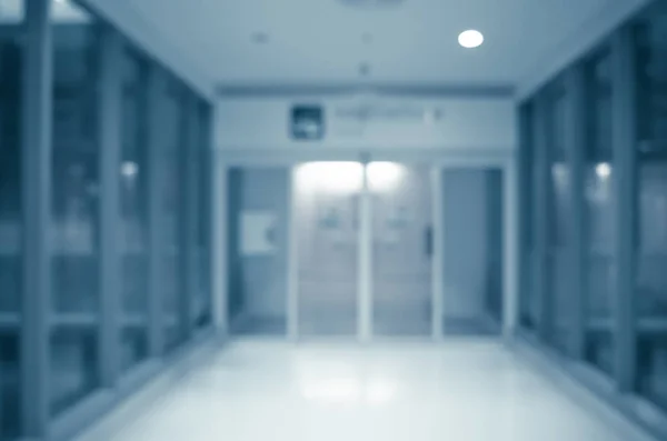 Blur Background Hospital Ward Entrance Modern Interior Design Healthcare Medical — Stock Photo, Image