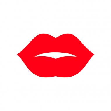 Dudaklarını öpücük vektör arka plan yazdırma