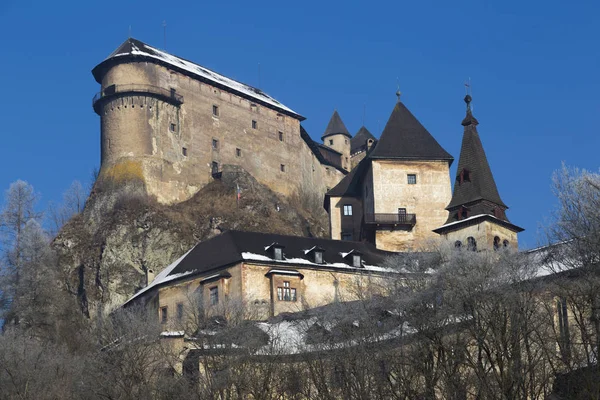 Orava Castle , Oravsky hrad . Slovakia. — 图库照片