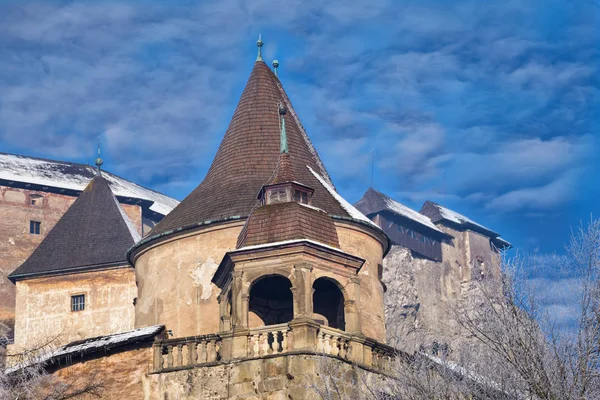 Оравский замок, Оравский град. Словакия . — стоковое фото