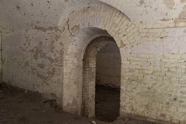 Ruinas dentro del fuerte Tarakanovskiy. Dubno. Ucrania — Foto de Stock