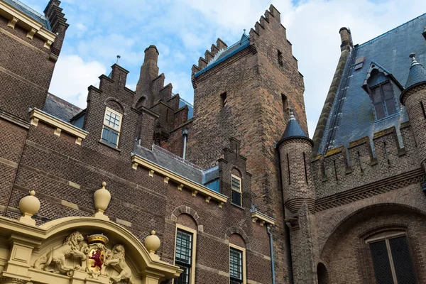 Binnenhof paleis, Den Haag, Nederland, exterieur details — Stockfoto