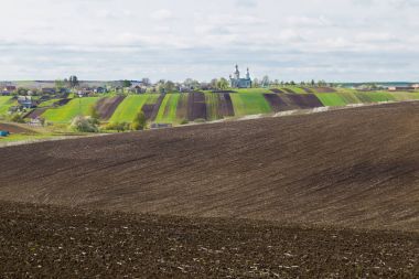 Kırsal kırsal bahar manzara