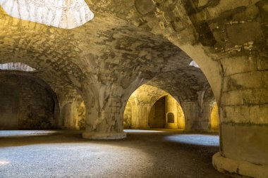 Antik Kale Munot. İç. Schaffhausen. İsviçre . 