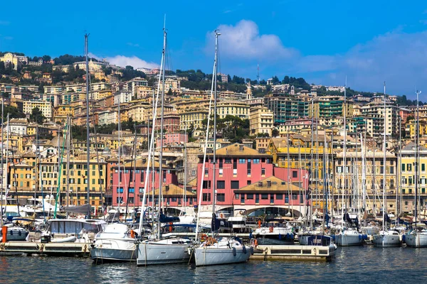 Port of Genoa (Genova), Italy. Marine harbor. — Stock Photo, Image