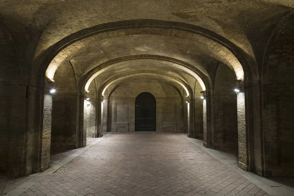 Pilotta Palace, Parma, İtalya. Antik Mimarlık