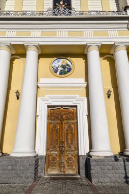 Cephe antik Ayasofya Sophia Katedrali. Jitomir. Ukrayna