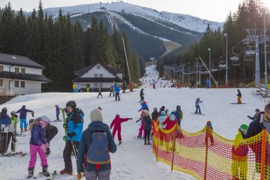 Kayak merkezi Jasna, Slovakya 