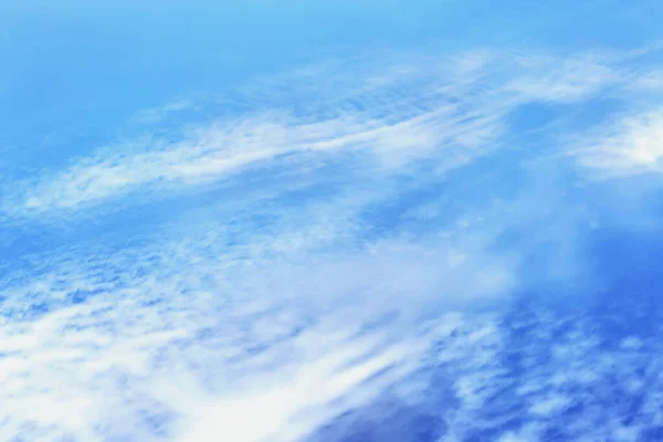Lucht Blauw Van Wolken Prachtig Van Aard — Stockfoto