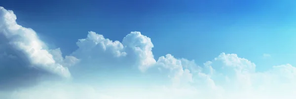 Sky Blue Beautiful Clouds — Stock Photo, Image