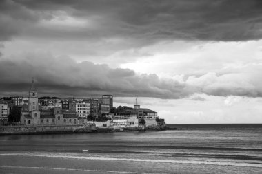 Siyah ve beyaz 4 manzara