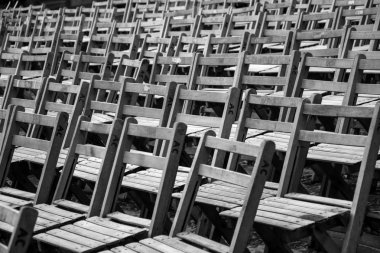 Sandalye siyah beyaz 7