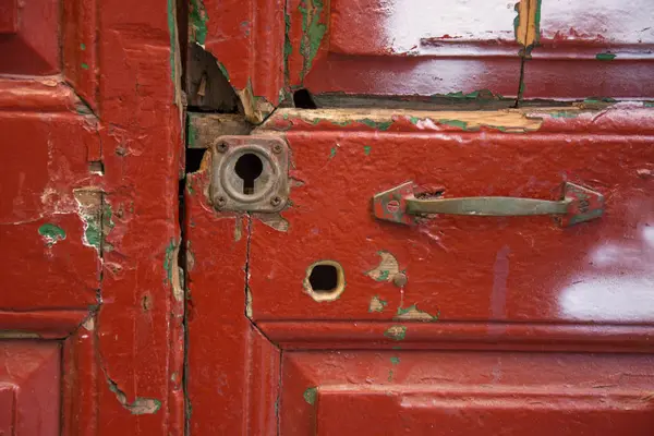 Czerwony drzwi 5 — Zdjęcie stockowe