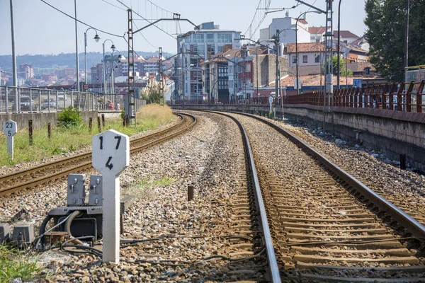 Foto einer Eisenbahnschiene 6 — Stockfoto