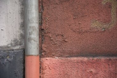 Fotoğraf duvar detay çeşitli renkler ve güneş ışığı 