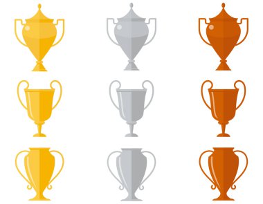 Kazanan kupalar takımı.