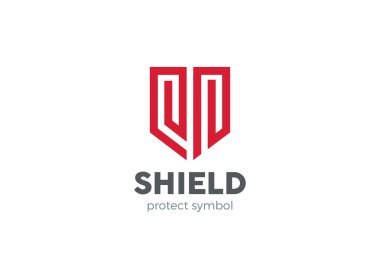 Shield Logo design  clipart