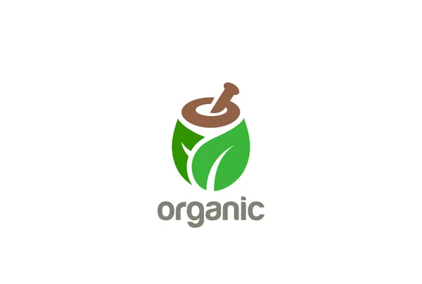 Design de logotipo Bio Green —  Vetores de Stock