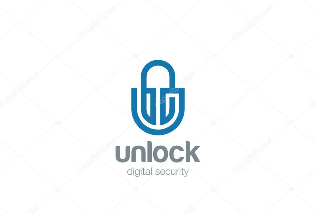 Digital Lock Logo 