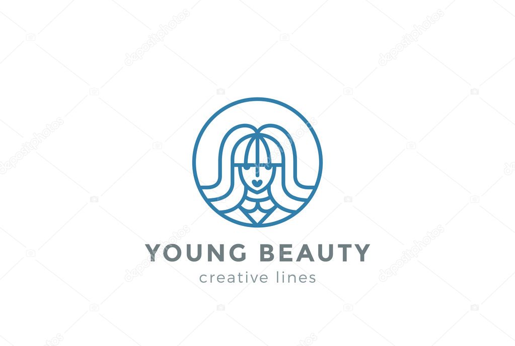 Beauty Hairdresser Salon Logo Stock Vector C Sentavio 126305924