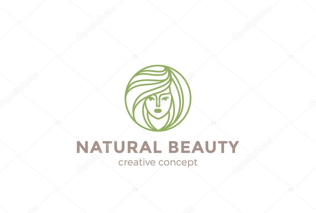 Beauty Hairdresser salon  Logo 