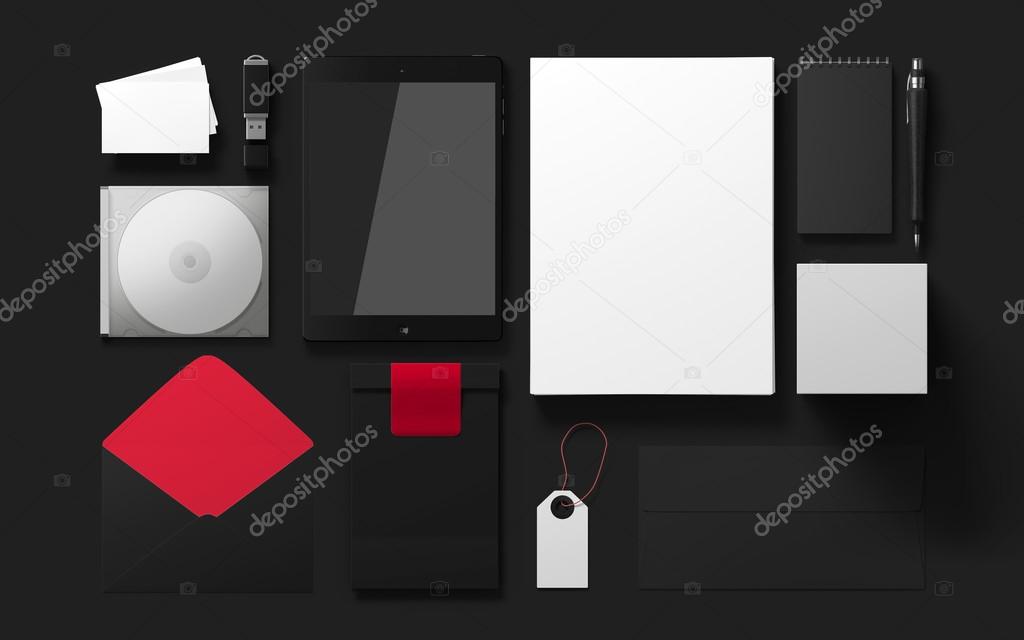 Mockup branding template. 