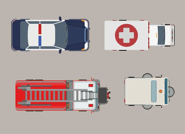 Koleksi transportasi khusus  . Stok Vektor