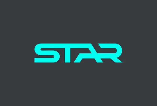Star-Firmenlogo — Stockvektor