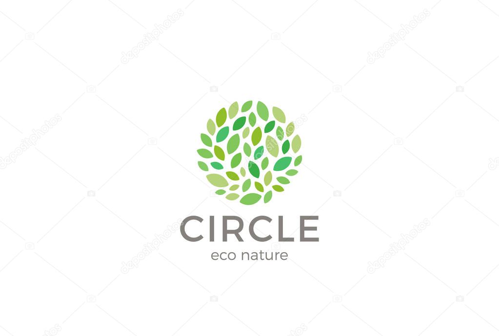 eco nature business logo