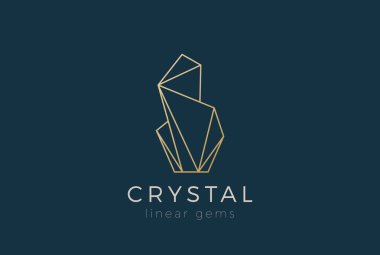 Kristal taşlar Logo tasarımı 