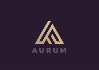 Mektup Logo lüks tasarım 