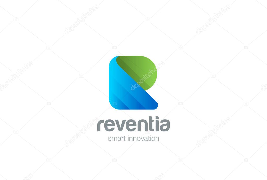 R letter Logo design 