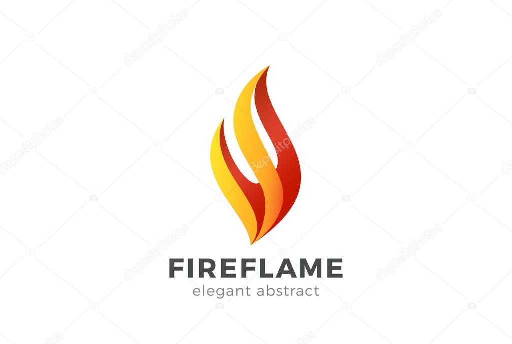 Fire Flame Logo design 