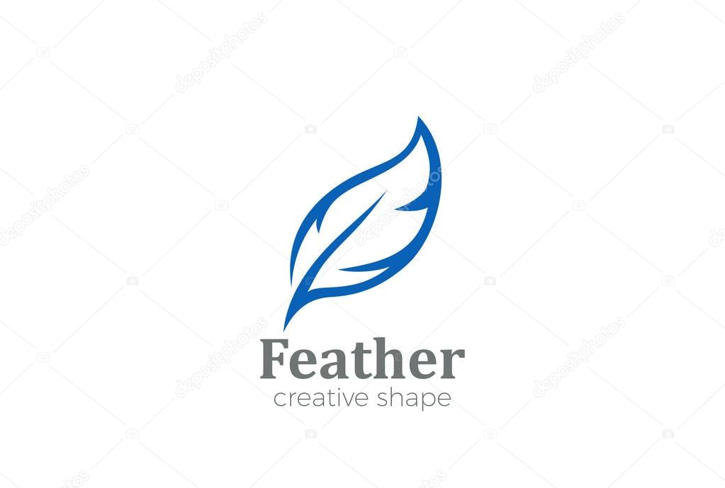Quill Feather Pen Logo 