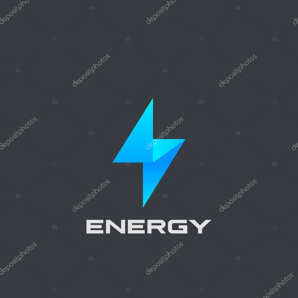 Flash Logo design vector template. Thunderbolt Geometric symbol