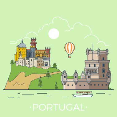 Japonya ülke tasarım şablonu. 