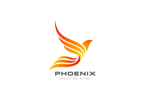 Phoenix Bird Fire Stock Vectors Royalty Free Phoenix Bird Fire