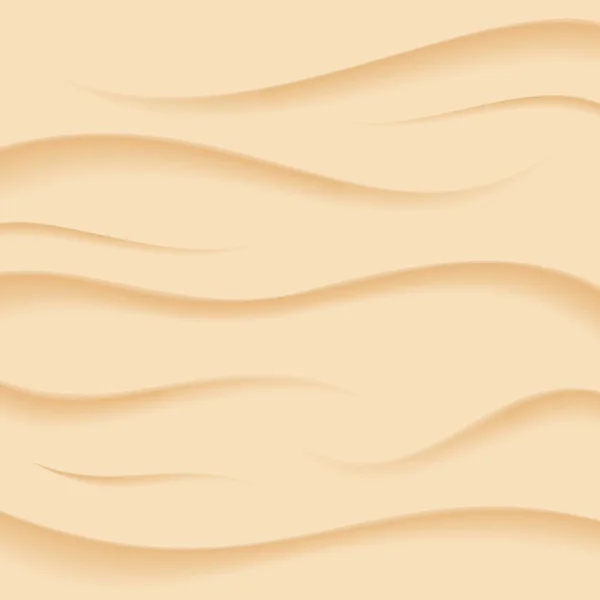 Sandy Waves Abstract Vector Achtergrond — Stockvector