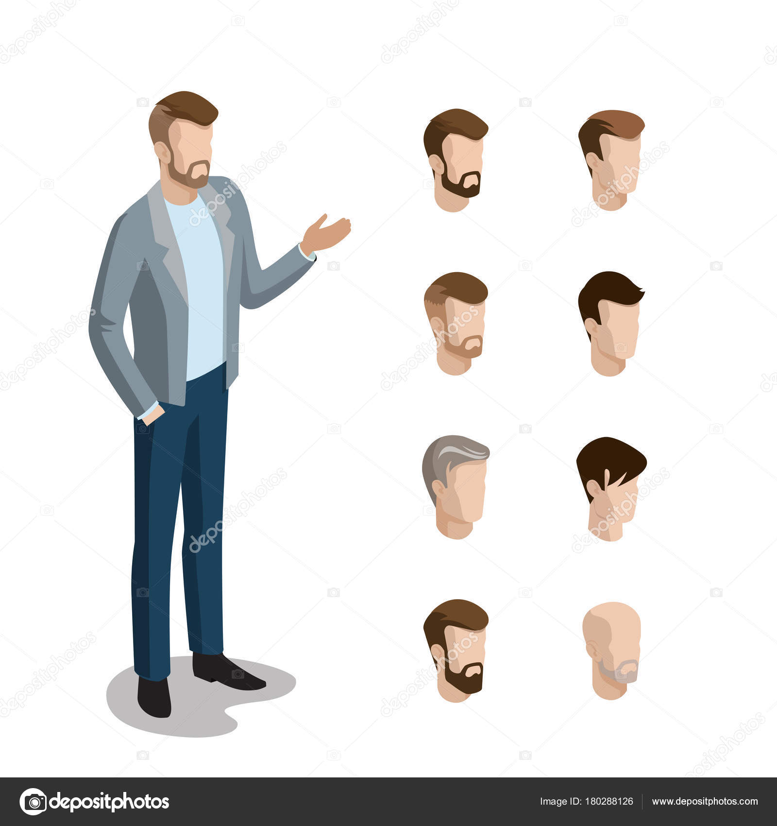 Isometric hairstyle set Stock Vector Image by ©Sentavio #180288126 Isometric hairstyle set Stock Vector Image by ©Sentavio #180288126