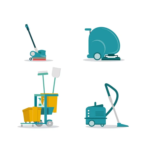 Servizio lavaggio pulizia professionale pedaggi — Vettoriale Stock