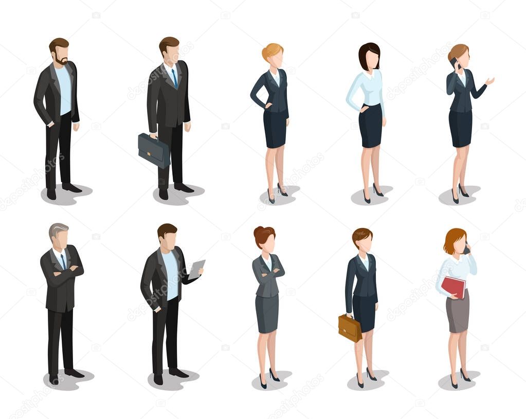 business people characters 