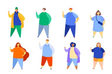 Orantısız, modern çizgi film, sıradan insanlar..