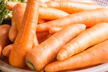 havuç içinde yerel pazarda kuzeyinde Tayland, Asya