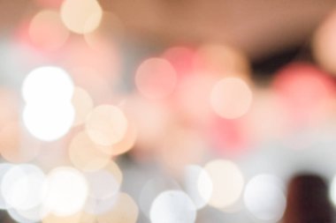 Bokeh çok renkler, Festival ışıklar bokeh arka plan, Bokeh ışık antika arka plan, soyut renkli ufuk, yumuşak odak