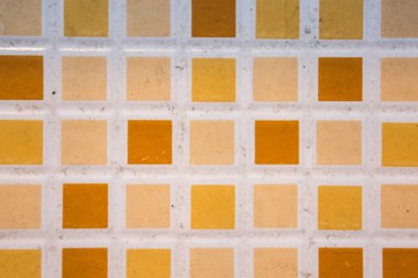 zemin desen arka plan, küçük kare renkli fayans döşeli