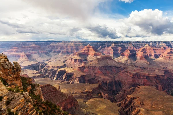 Vistas panorámicas del Parque Nacional del Gran Cañón, Arizona, EE.UU. Panorama paisaje — Foto de Stock