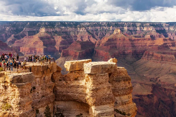 Grand Canyon Amerikai Egyesült Államok 2016 Május Festői Kilátás Grand — Stock Fotó