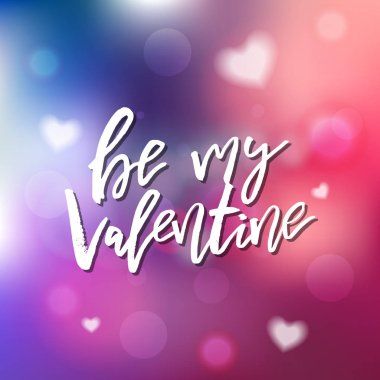 Sen-ecek var olmak benim Valentine - hat için davet, tebrik 