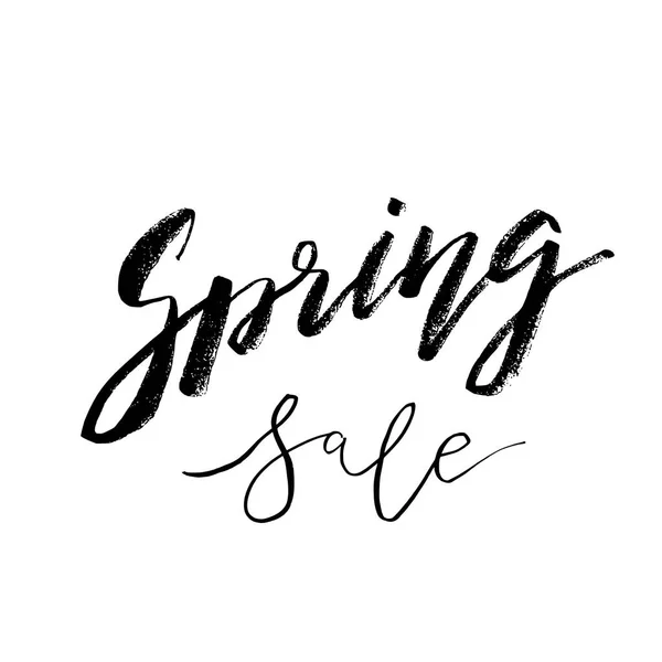 Special Spring Sale - citazione di ispirazione disegnata a mano. Tipografia vettoriale — Vettoriale Stock